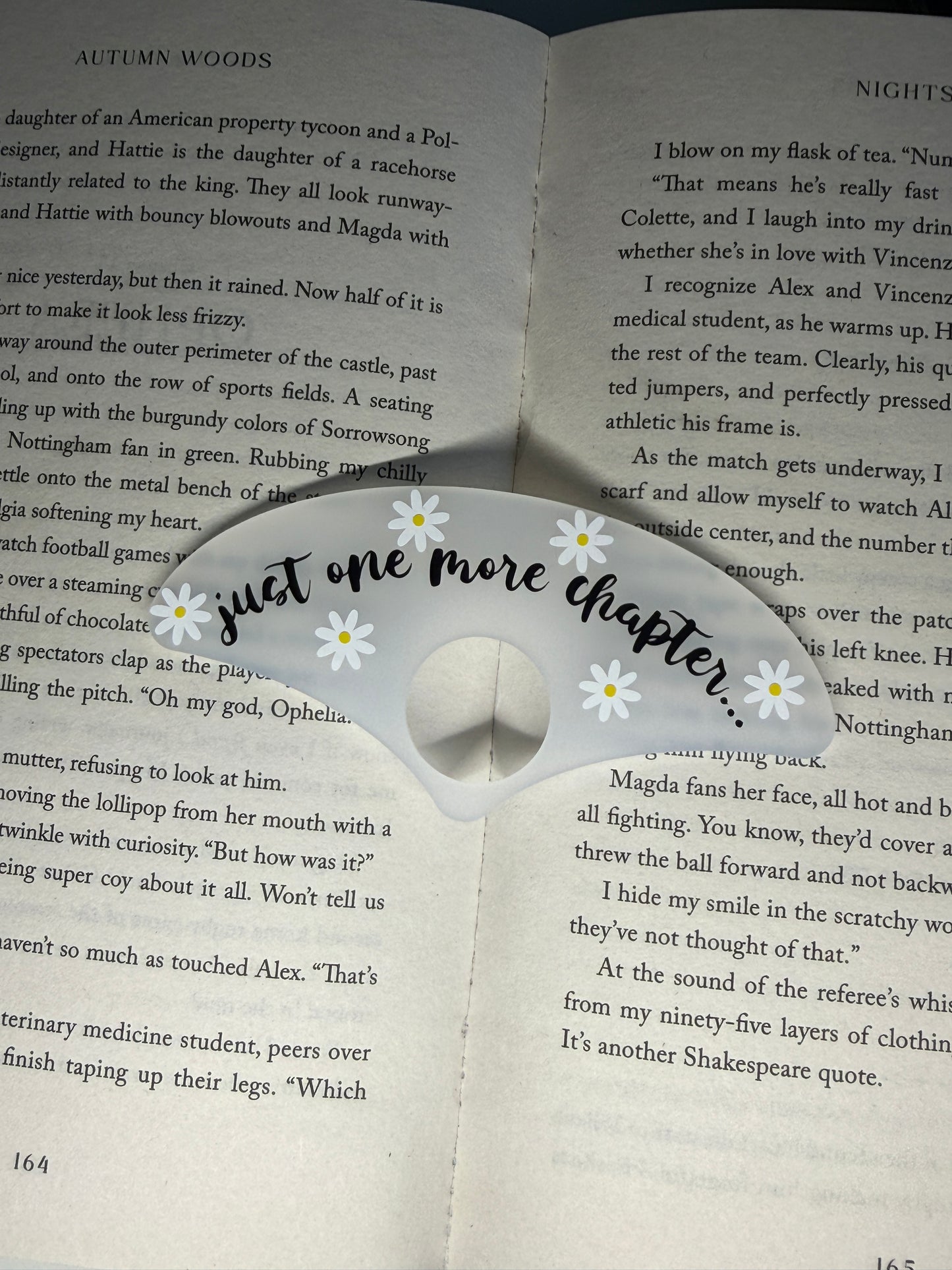 Just one more chapter Book Holder