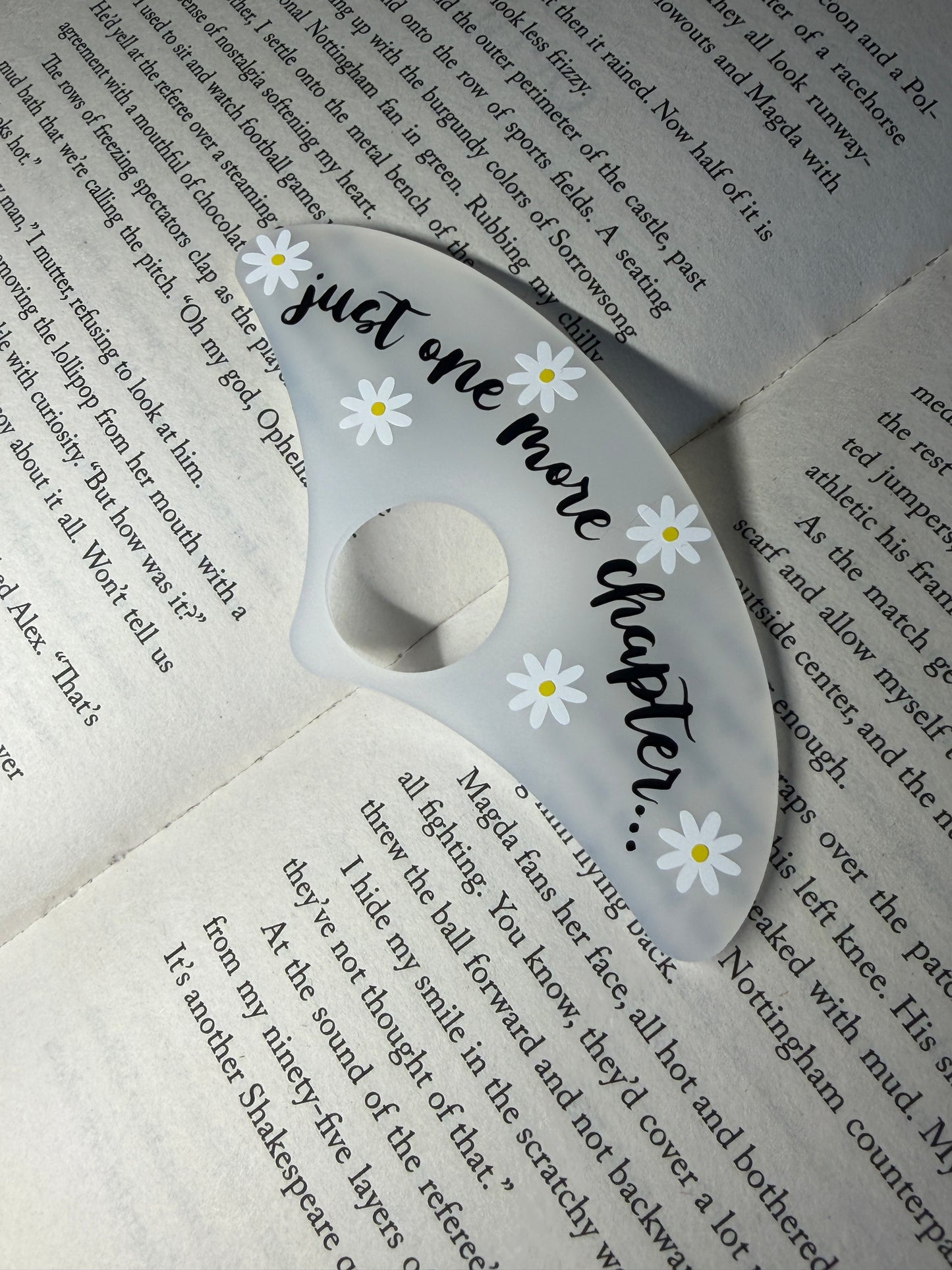 Just one more chapter Book Holder