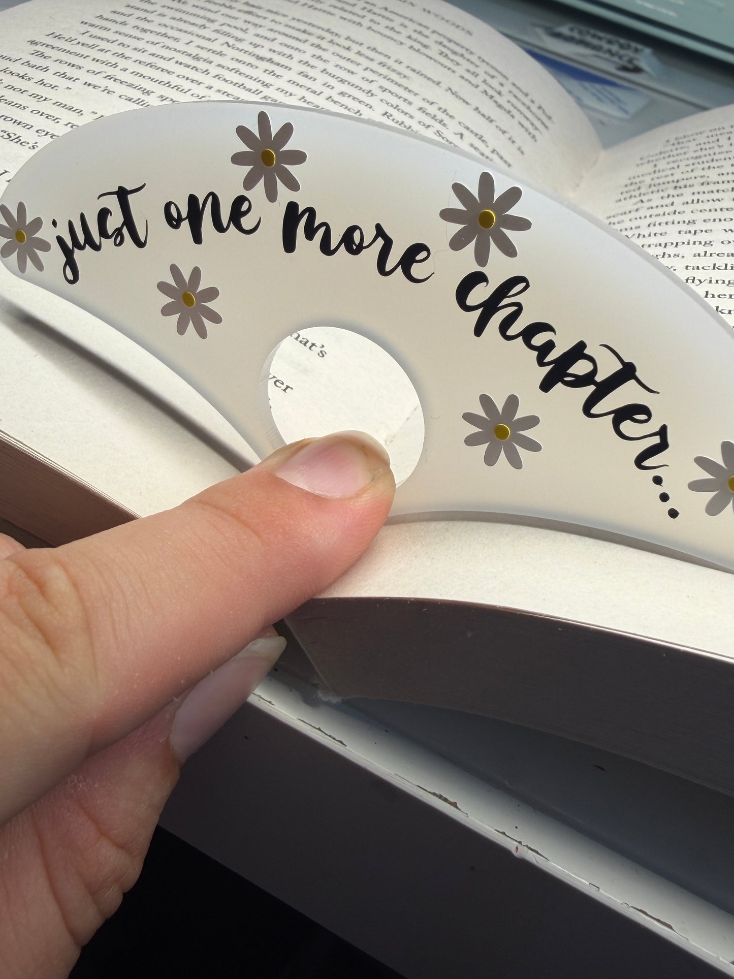 Just one more chapter Book Holder