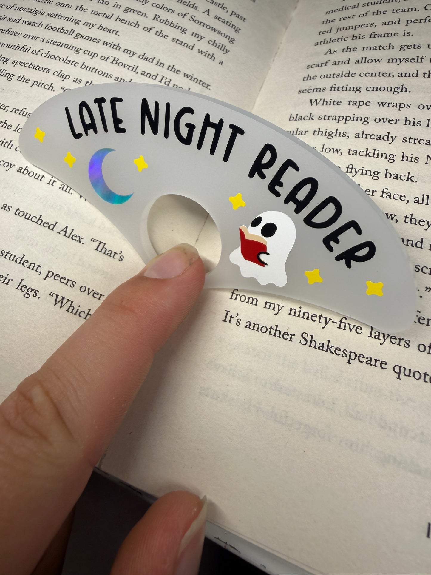 Late Night Reader Book Holder