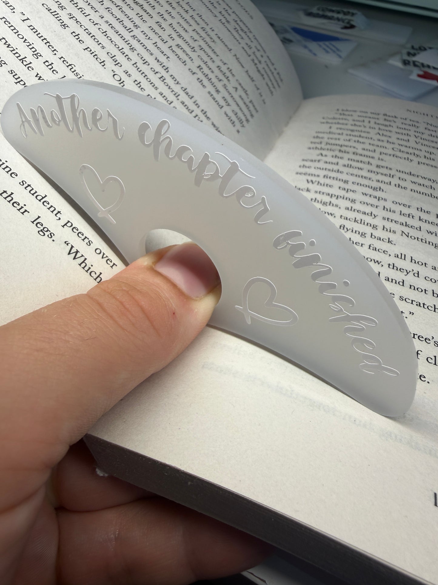 Another chapter finished book holder