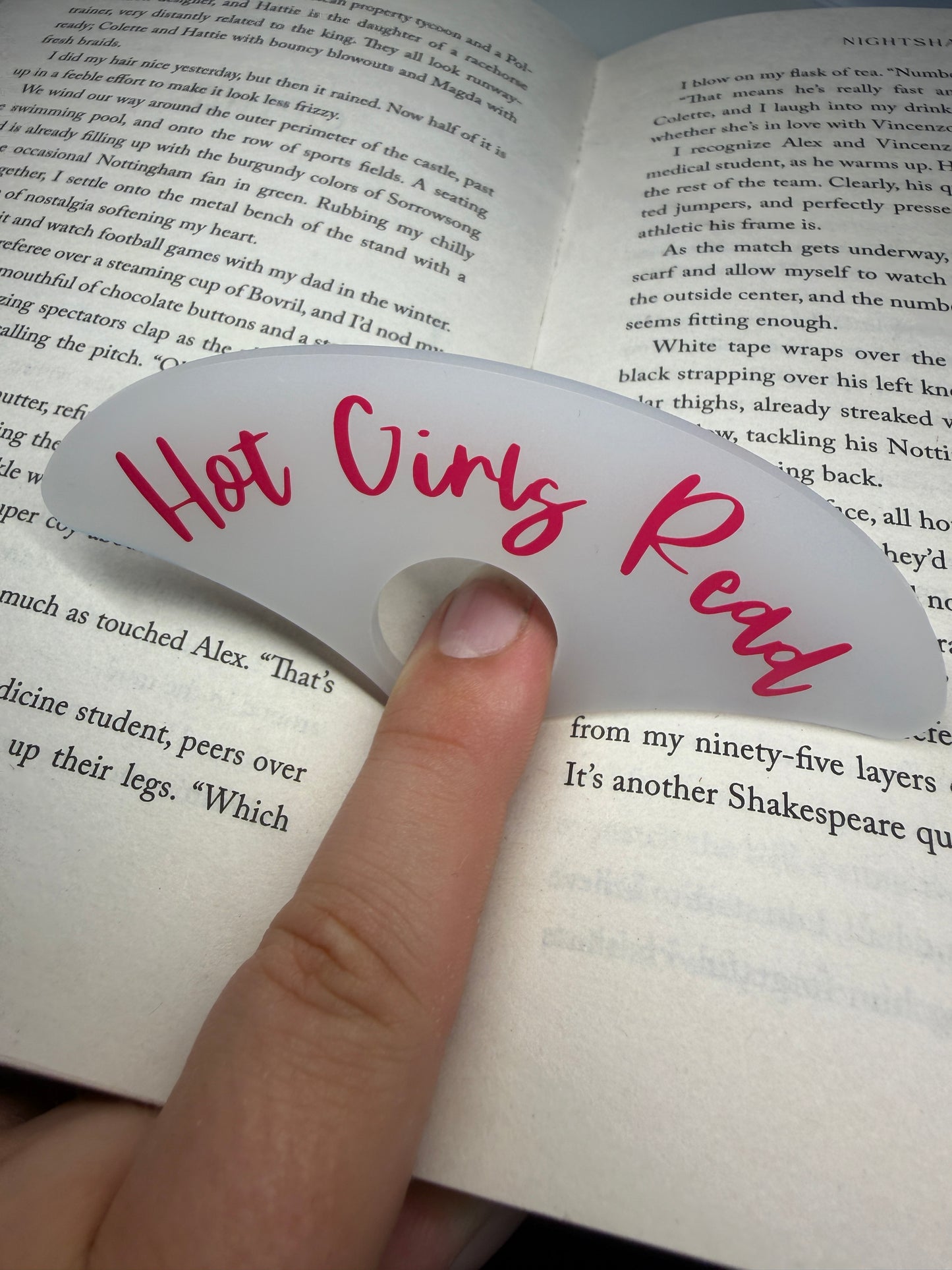 Hot Girls Read Book Holder