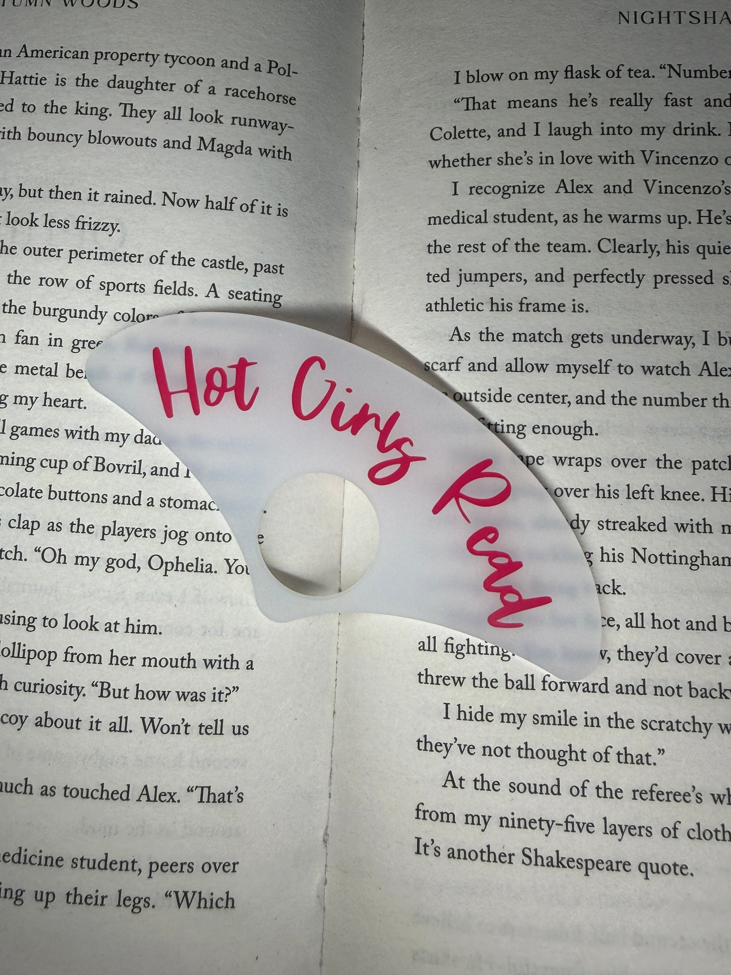 Hot Girls Read Book Holder