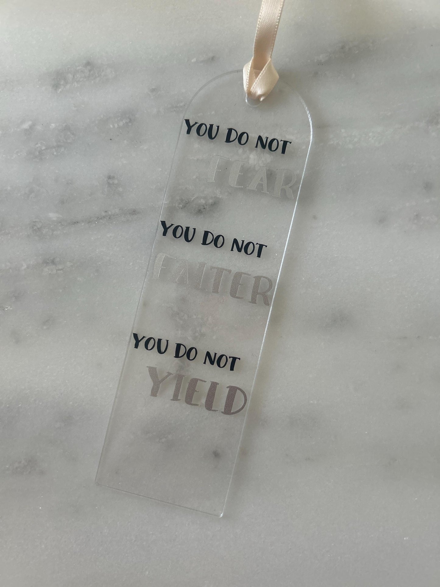You do not fear, falter, yield (ACOTAR) Bookmark