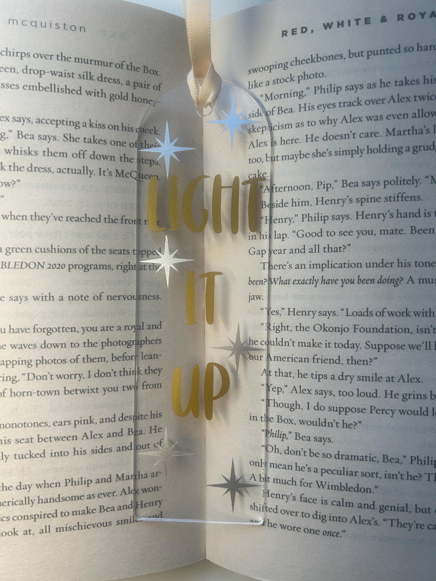 Light it up (Crescent City) Bookmark