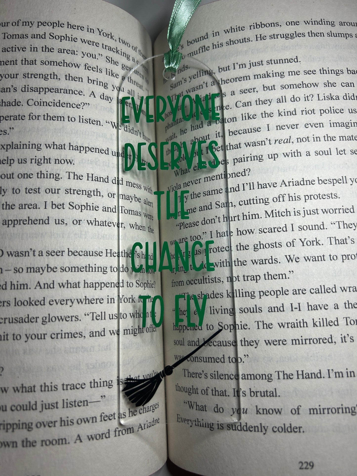 Everyone deserves the chance to fly (Wicked) Bookmark