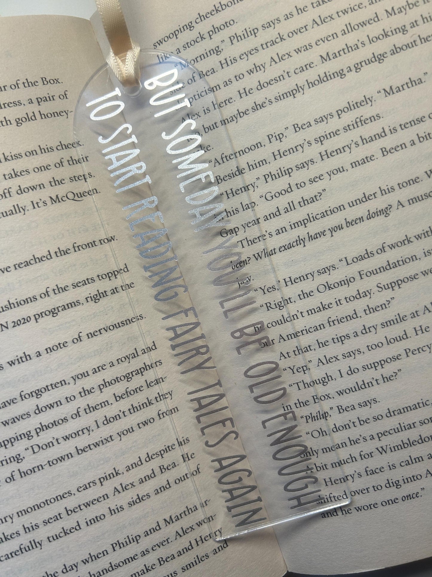 But someday you’ll be old enough to start reading fairy tales again (C.S Lewis)