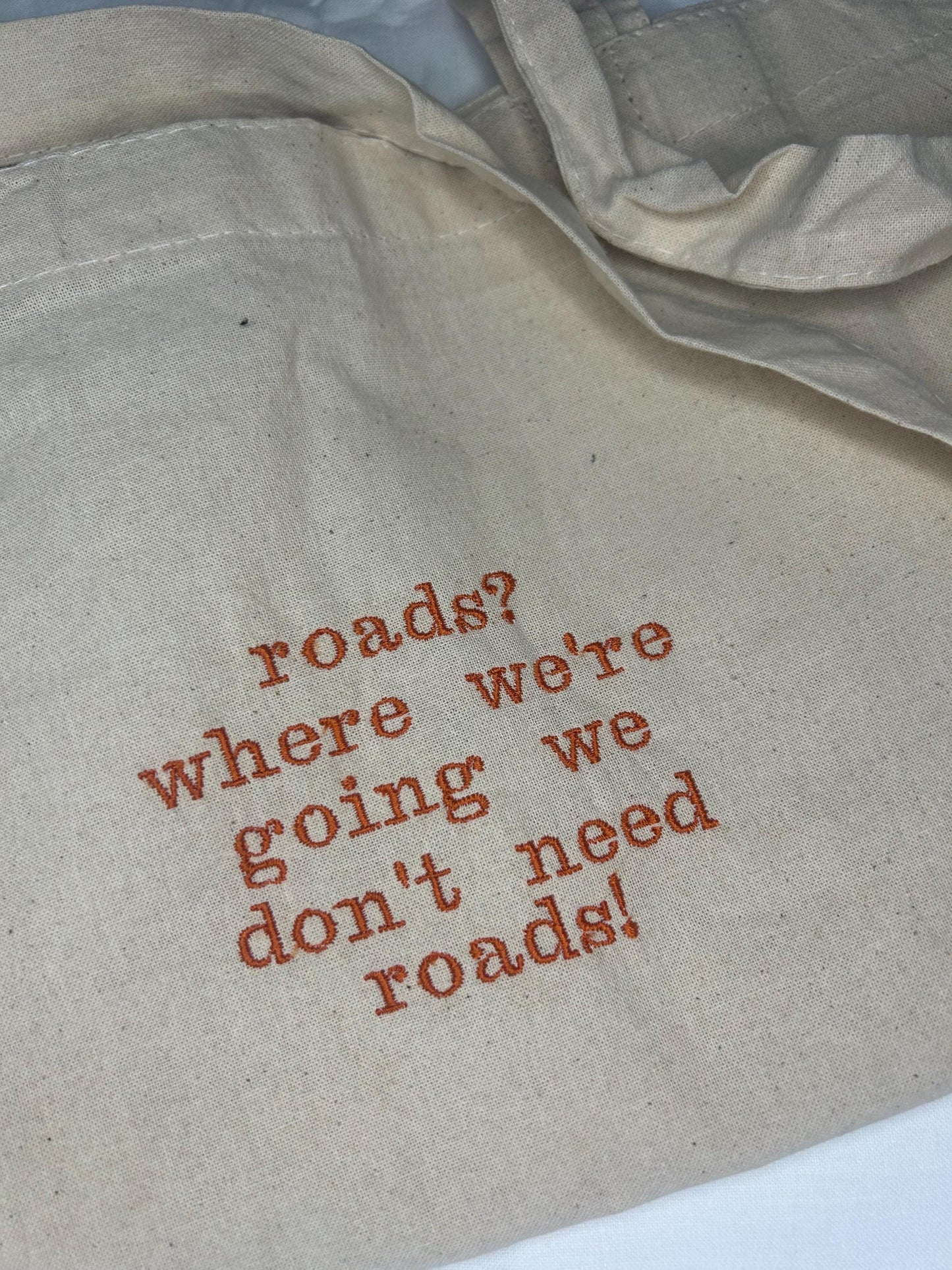 Back to the Future Tote Bag