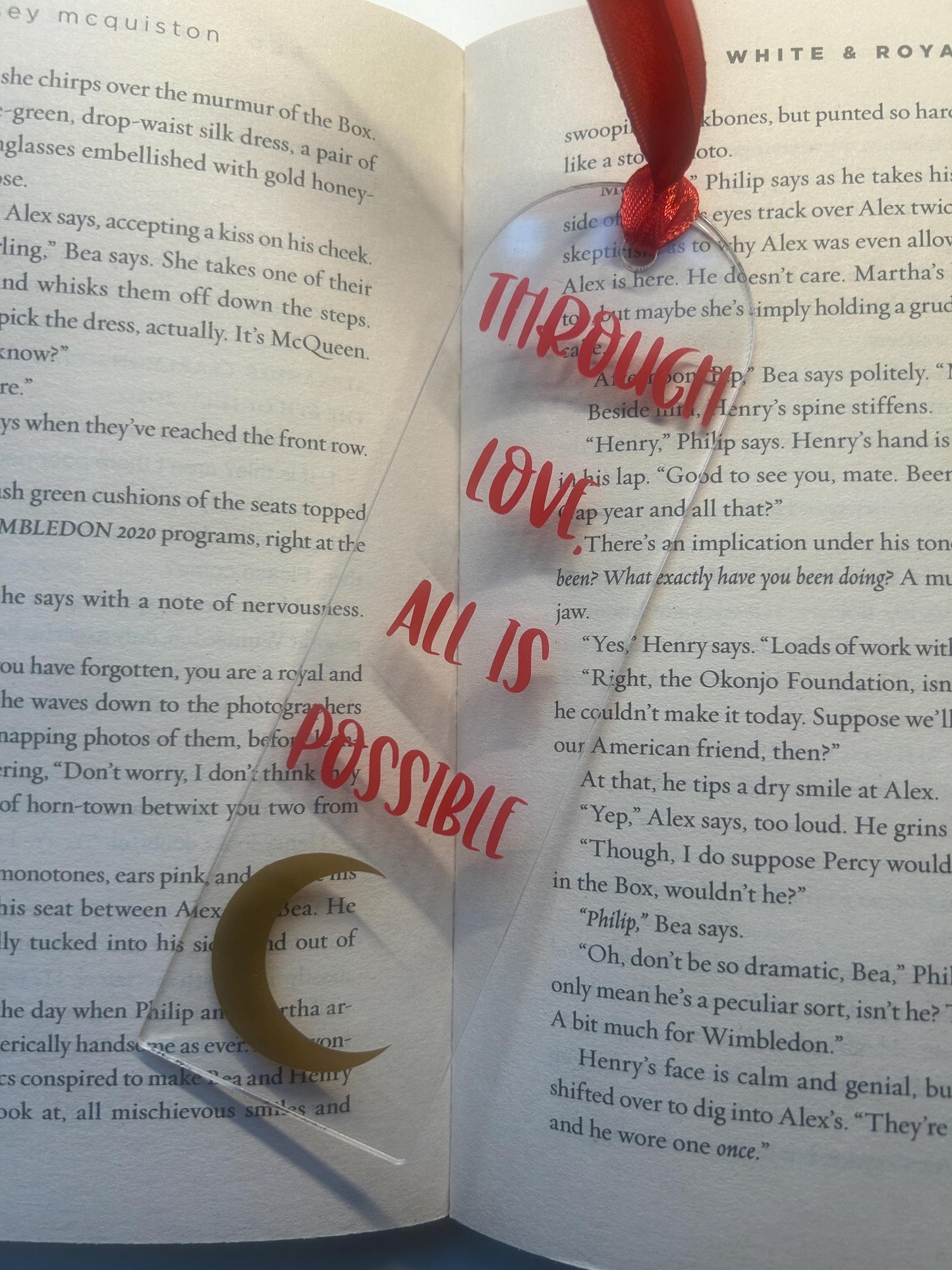Through love, all is possible (Crescent City) Bookmark