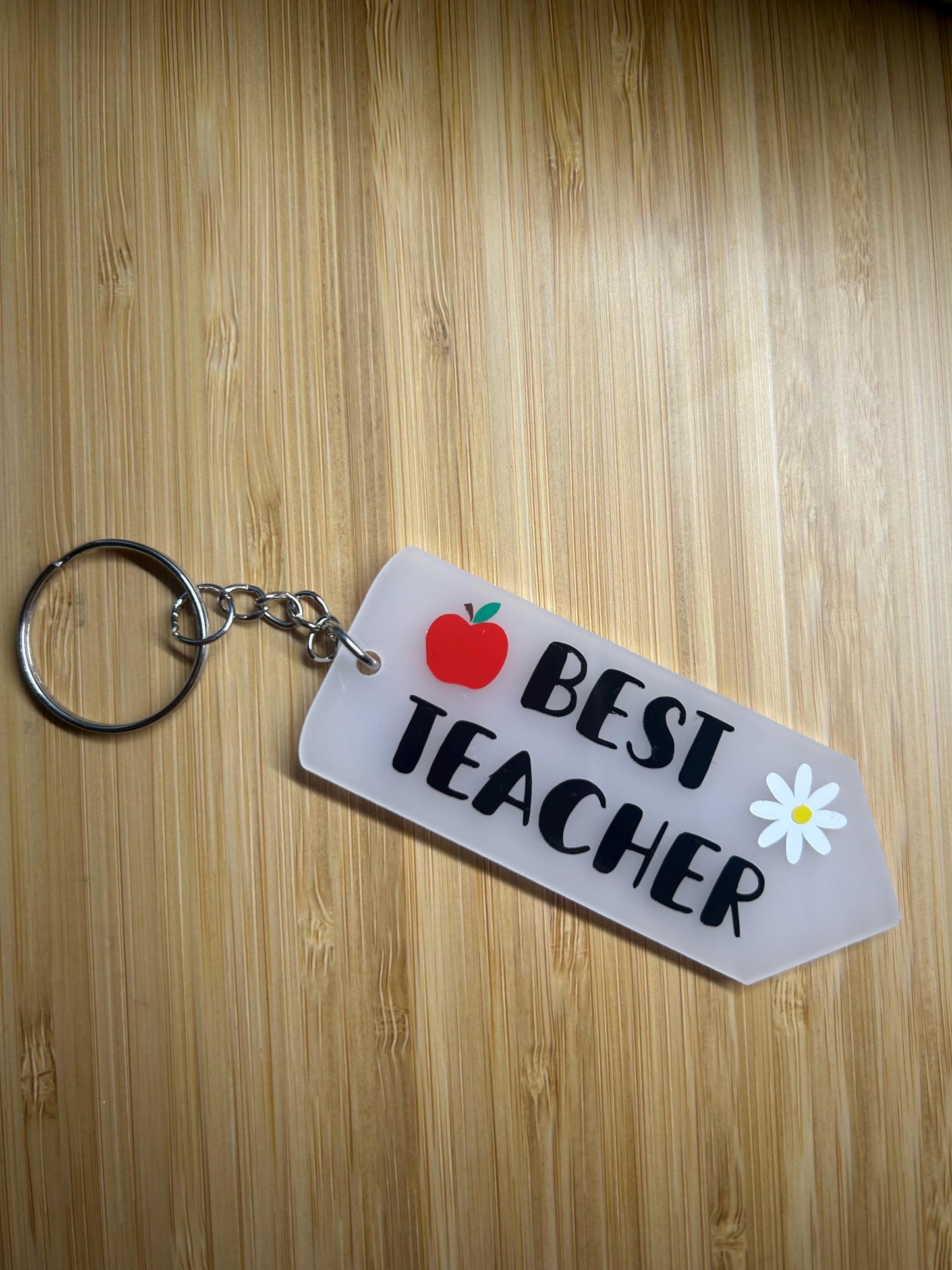 Best Teacher Pencil keyring