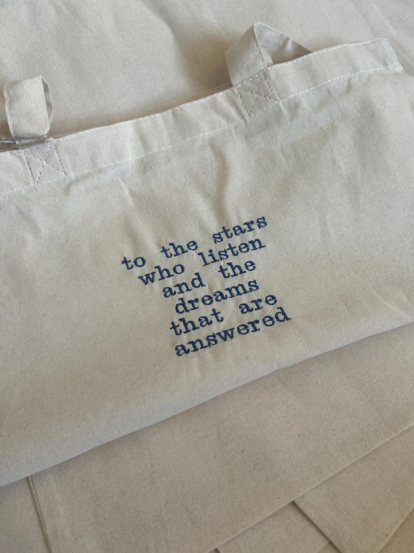 To the stars who listen (ACOTAR) Tote bag