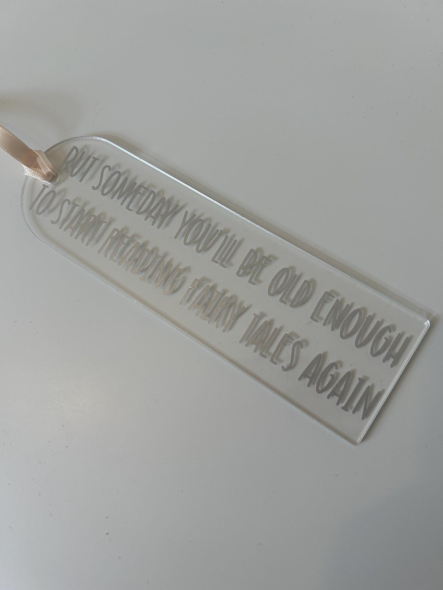 But someday you’ll be old enough to start reading fairy tales again (C.S Lewis)