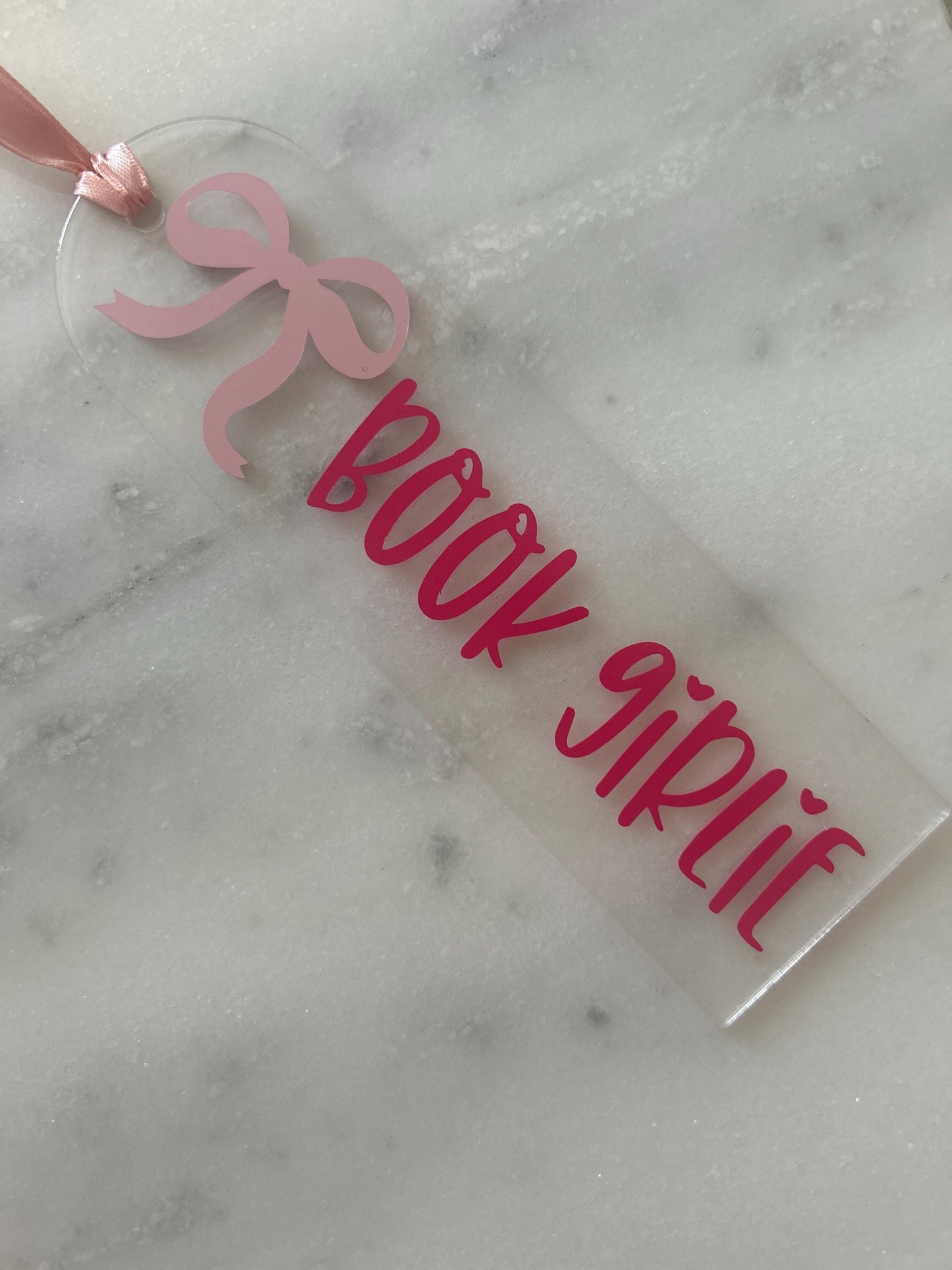 Book Girlie Bookmark