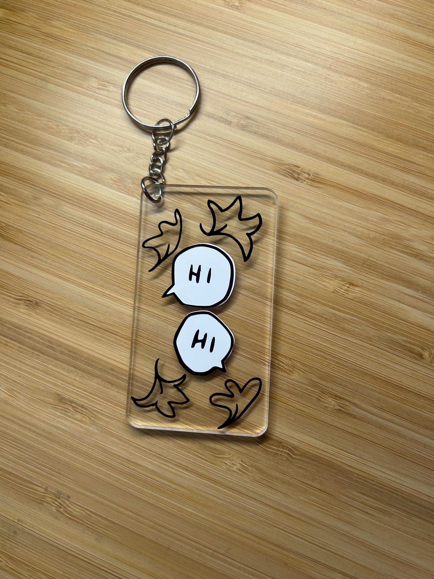 Heartstopper keyring