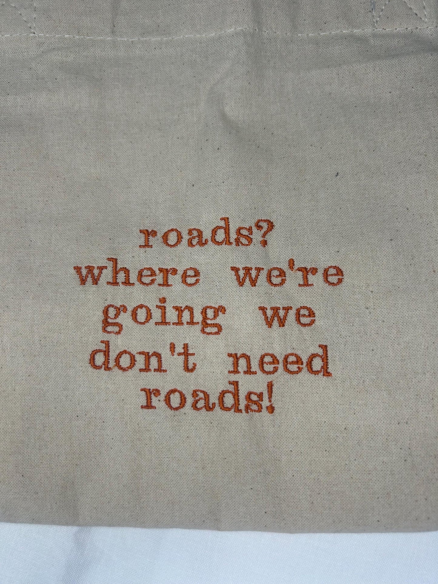 Back to the Future Tote Bag