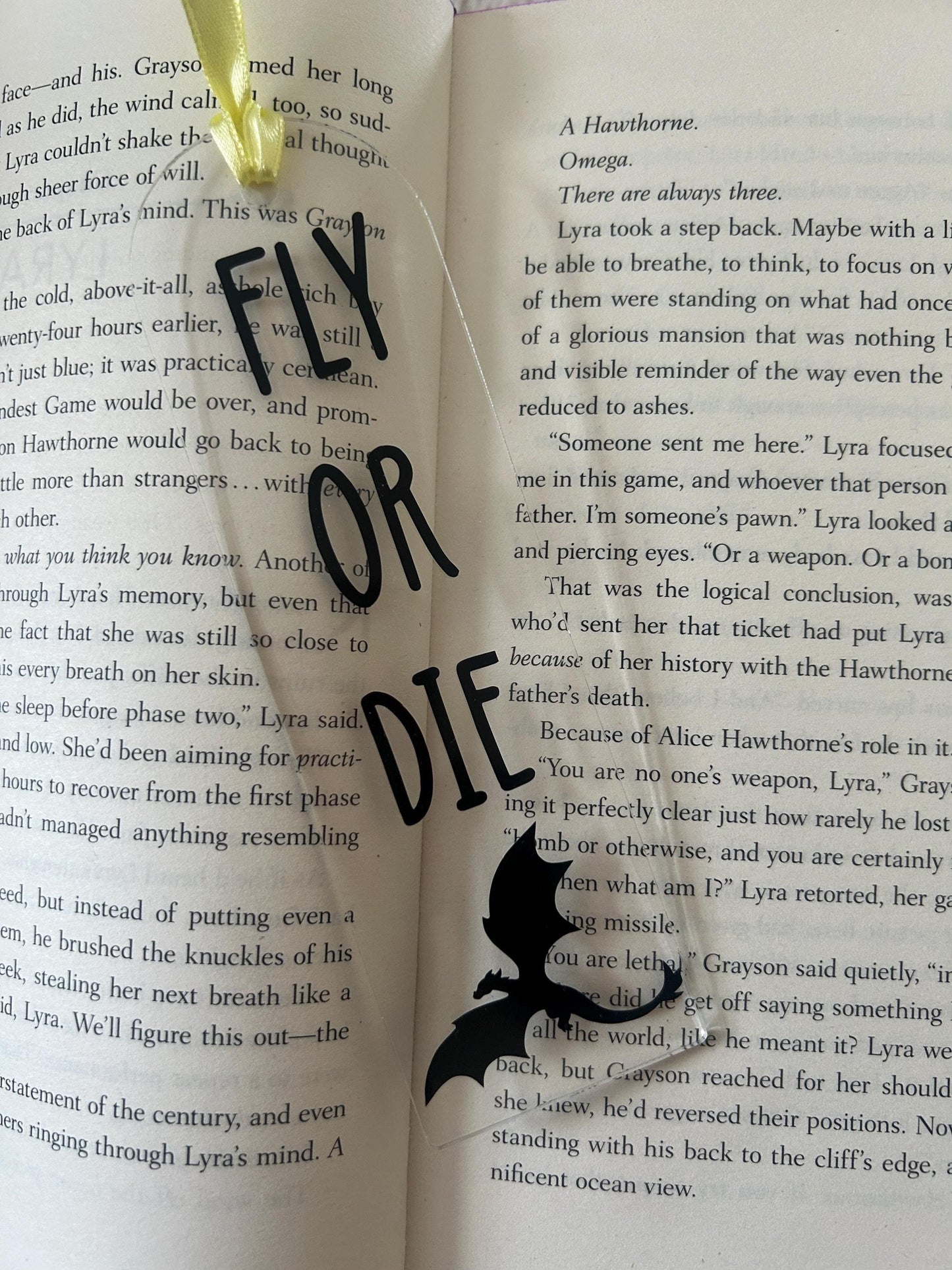 Fly or Die (Fourth Wing) Bookmark