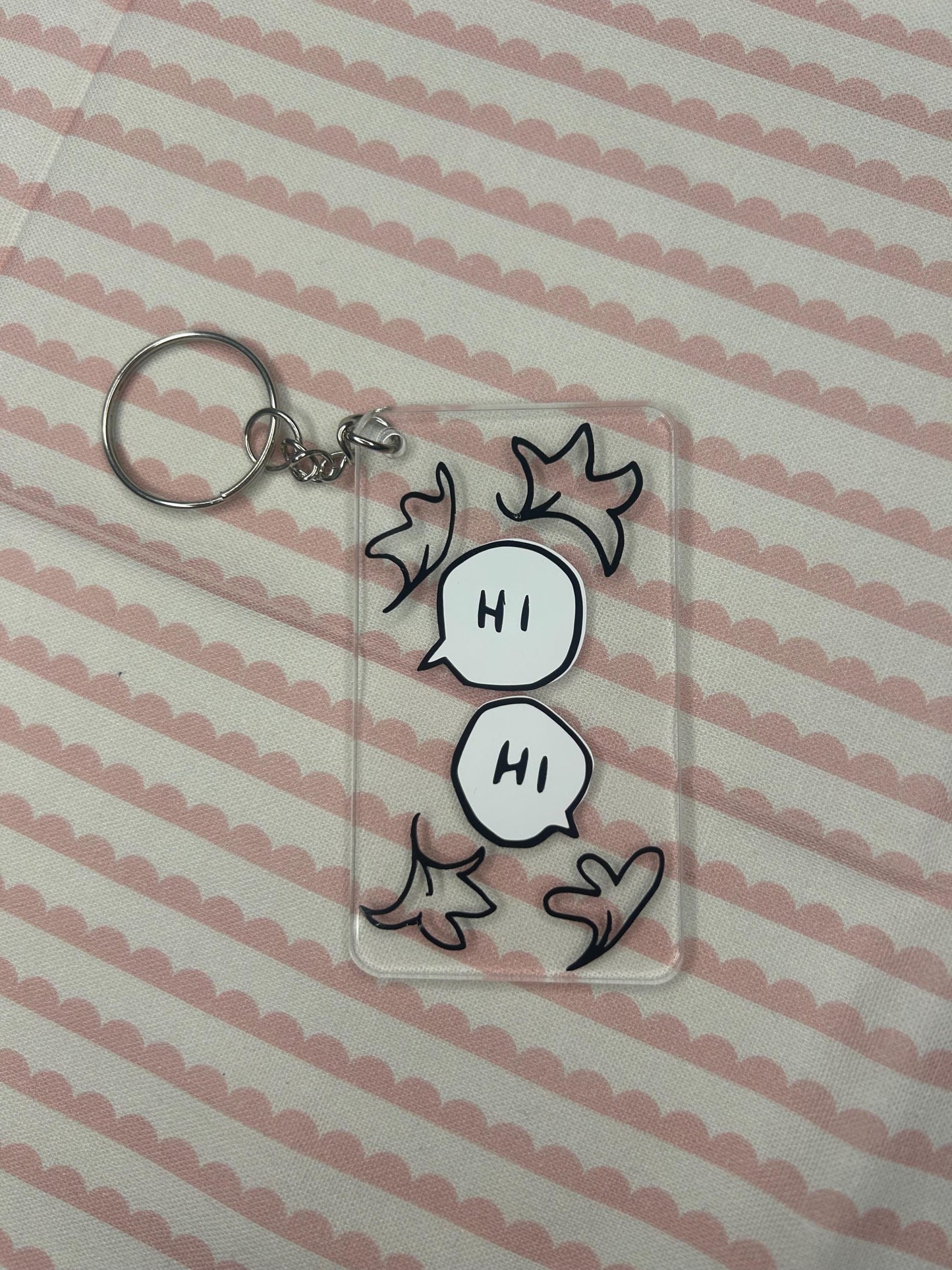 Heartstopper keyring