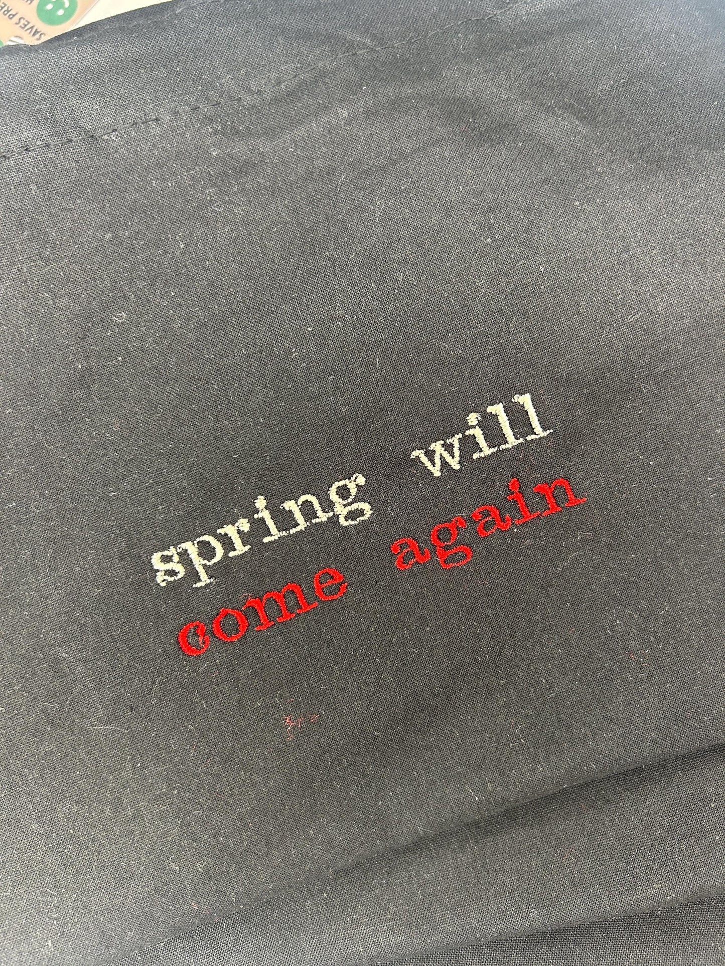 Spring will come again (Hadestown) Tote Bag