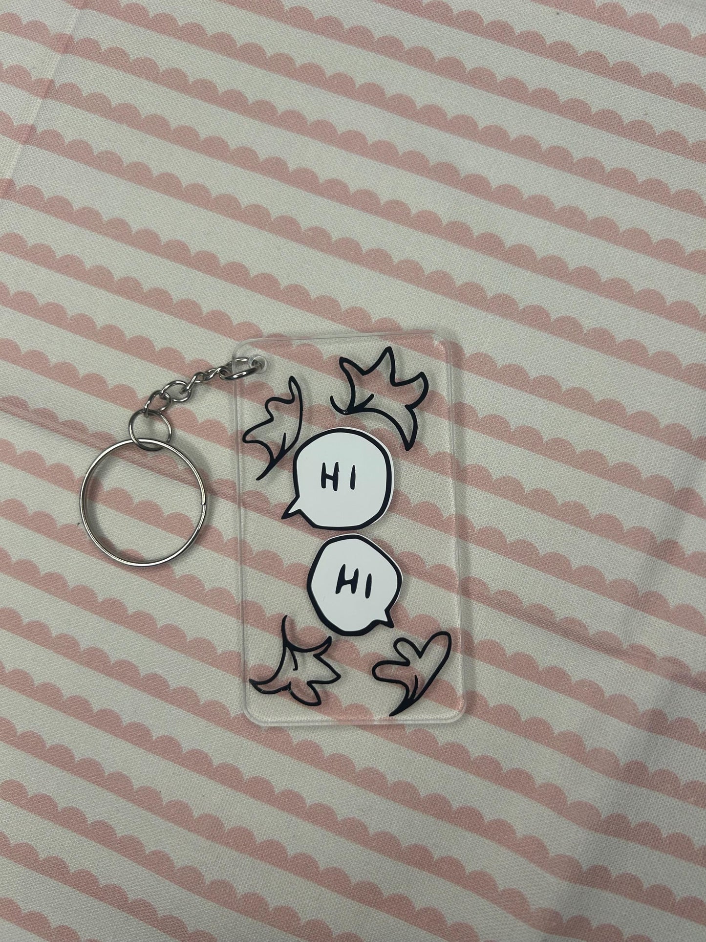 Heartstopper keyring