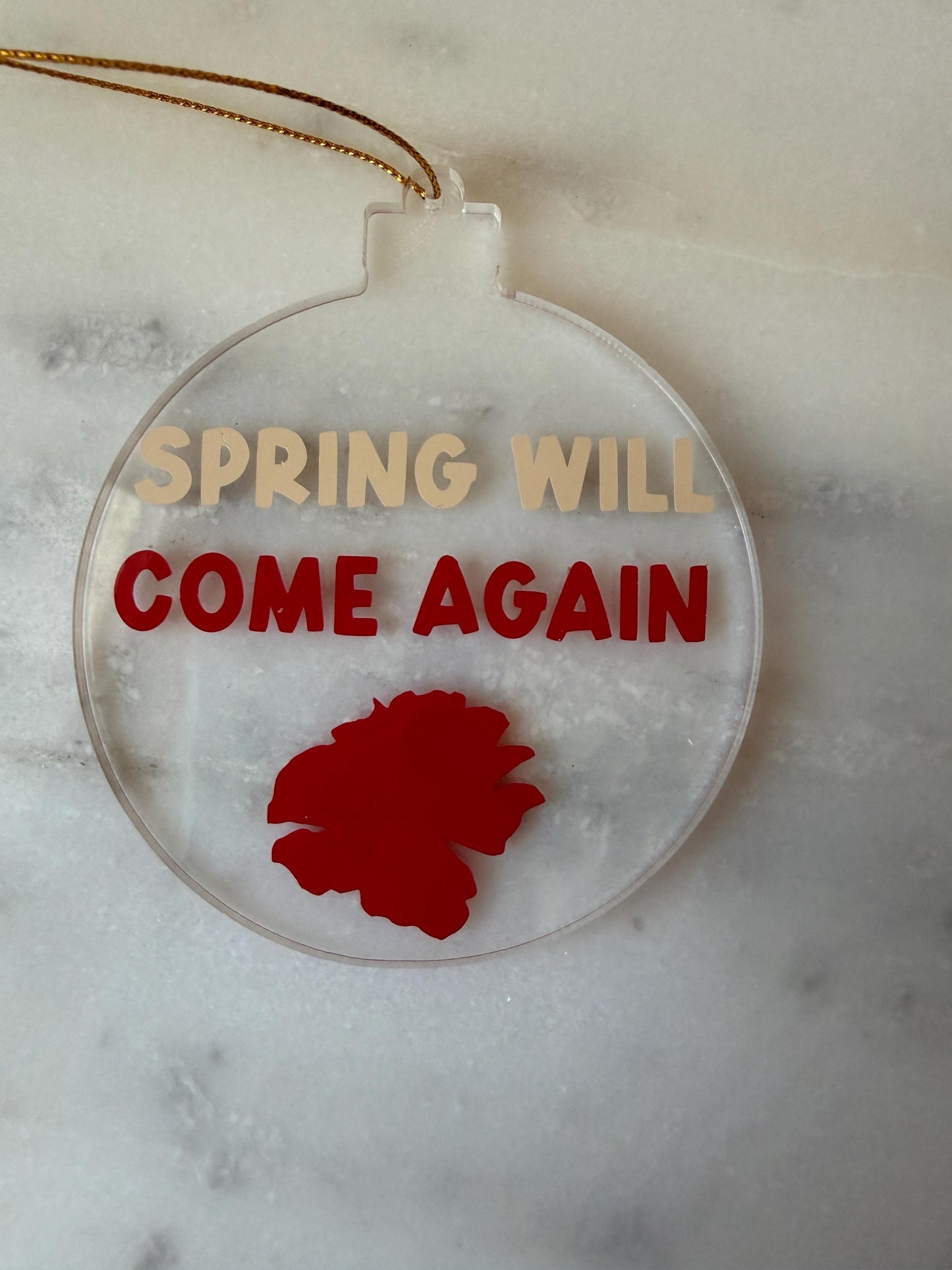 Spring will come again (Hadestown) Bauble