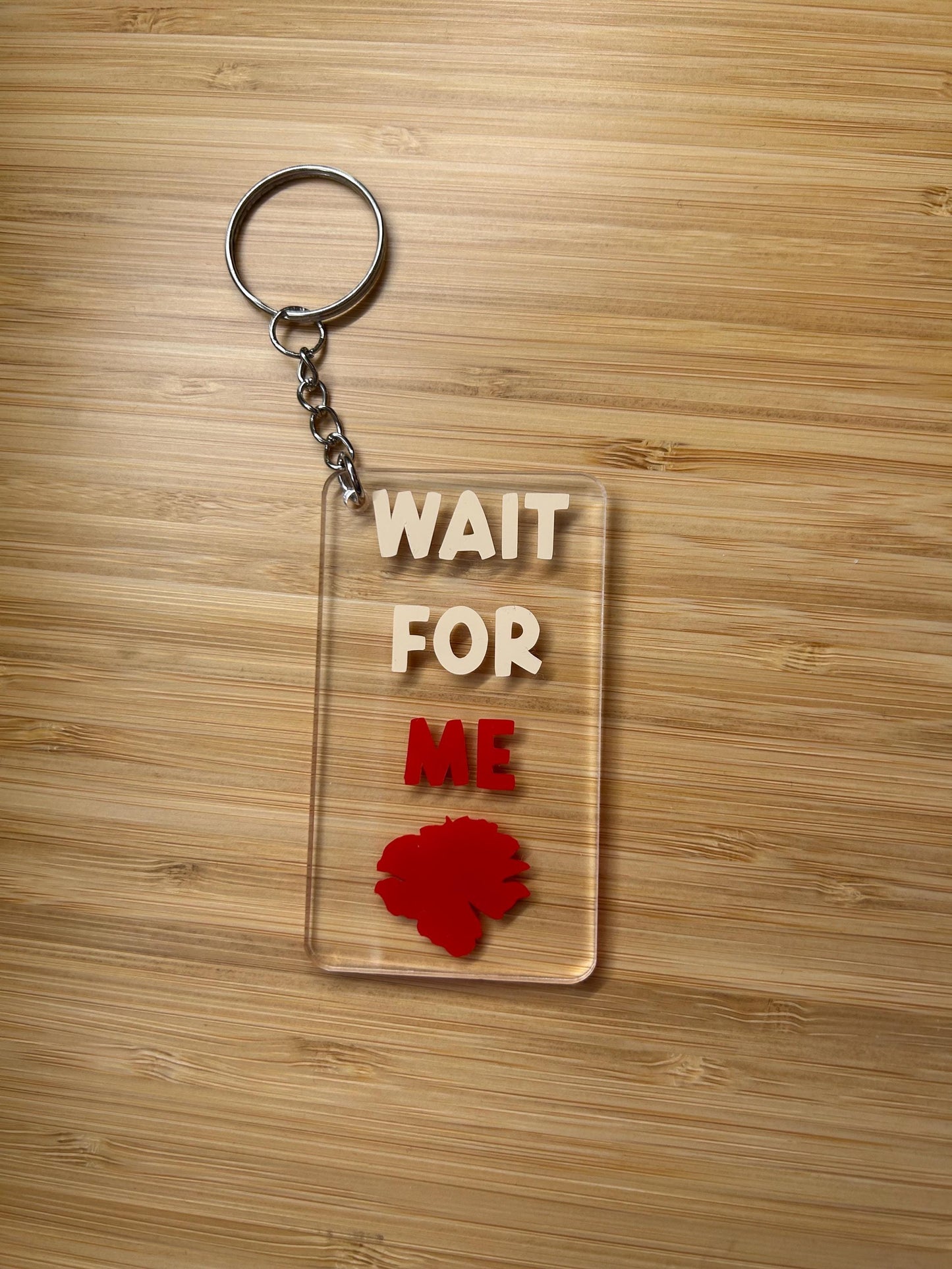 Wait for me (Hadestown Musical) Keyring