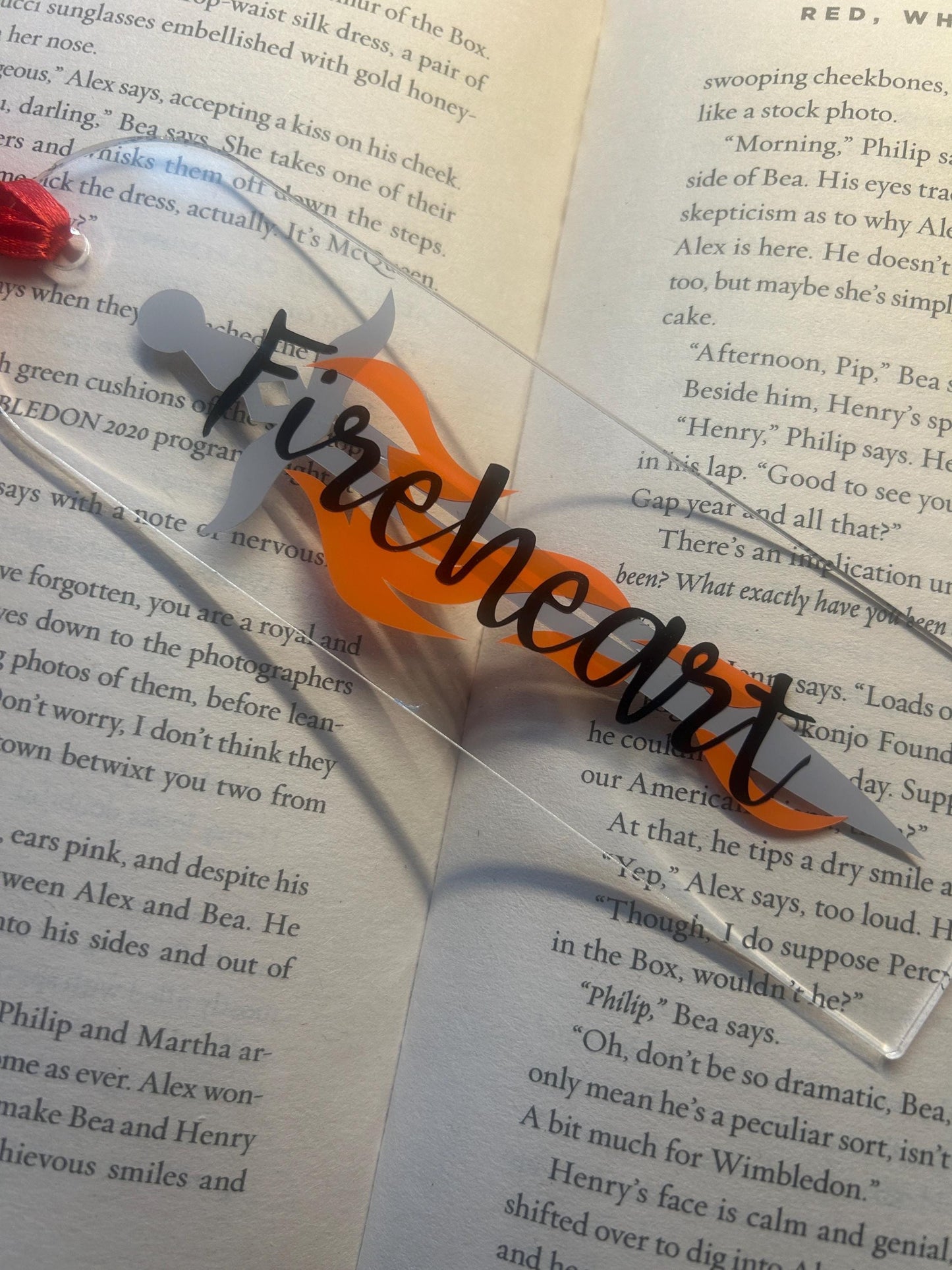 Fireheart (Throne of glass) Bookmark