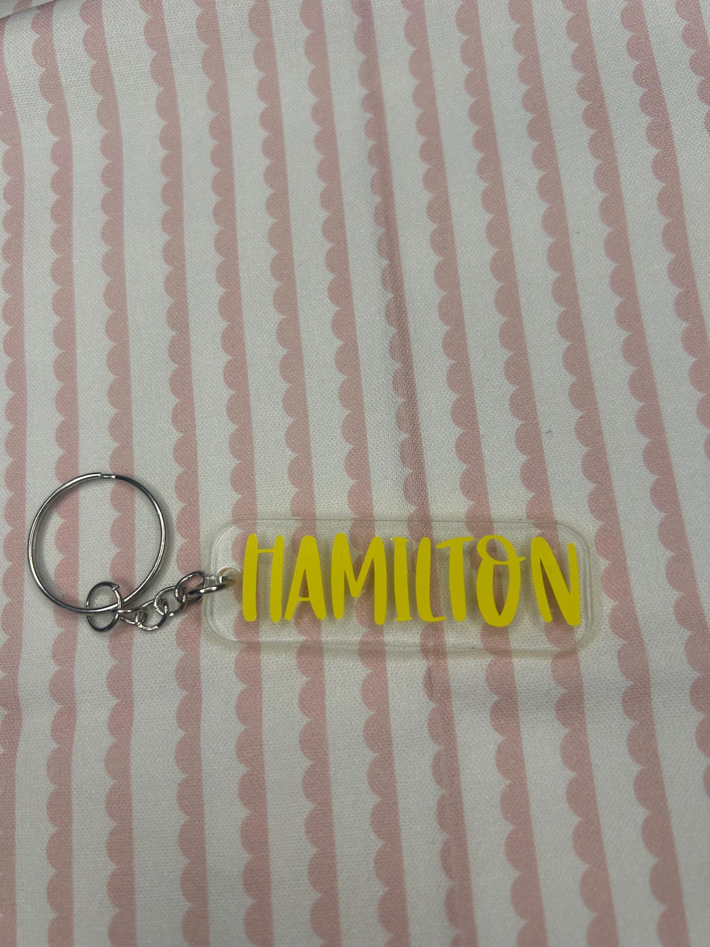 Hamilton keyring fob