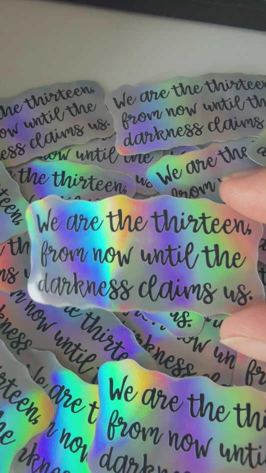The thirteen (TOG) Sticker